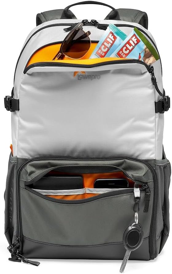 Lowepro LP37238-PWW Truckee BP 250 LX Outdoor Camera Backpack, Fits 15 inch Tablet, for Compact DSLR/Mirrorless, for Sony, Canon, Nikon, 1-2 Lenses, Gimbal, Video Drone, DJI, Osmo, Mavic, Light Grey