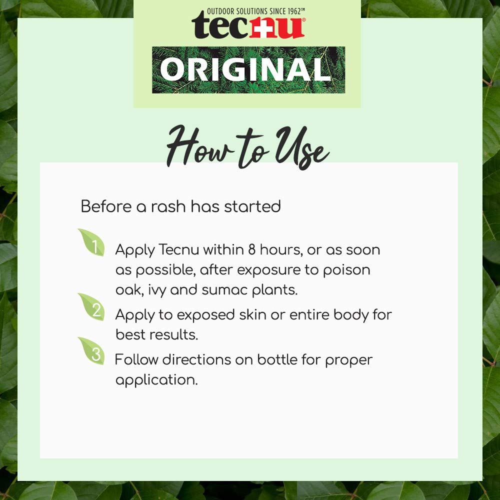 Tecnu Original Poison Oak & Ivy Outdoor Skin Cleanser - First Step in Poison Ivy Treatment, Camping Essentials, 12 Fluid Ounce