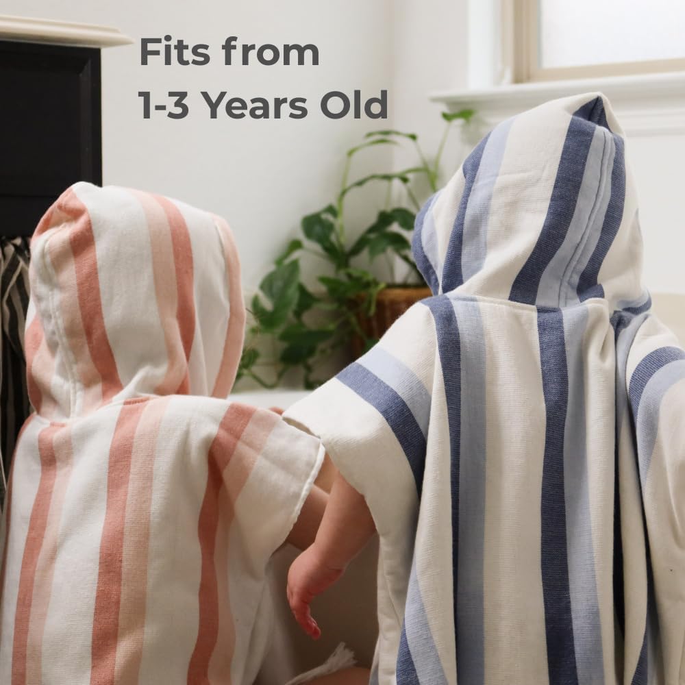 Nora's Nursery Baby Hooded Bath Towel 50 x 50 cm | Ultra Soft and Absorbent