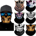 Neck Gaiter Mask,Bandana Gator Face Cover Mask Sun UV Protection,Neck Warmer Balaclava,Tube Face Scarf,Headband for Outdoor