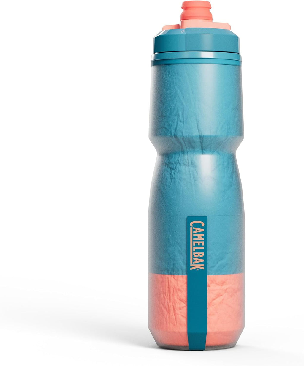 CamelBak Podium Chill Outdoor Water Bottle 24oz, Coral Sunset