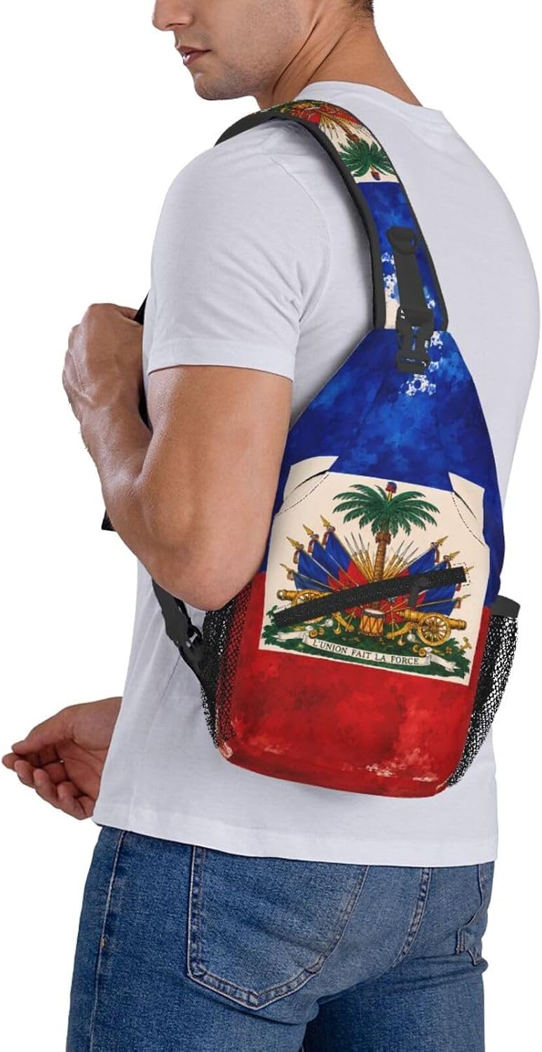 Sling Backpack Unisex Crossbody Chest Bag Shoulder Chest Bag For Women Men Hiking Travel