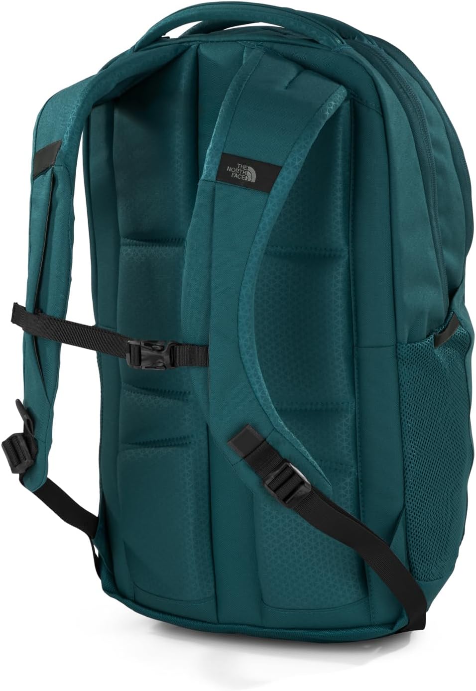 The North Face Vault Everyday Laptop Backpack | Commuter Travel Bag with Water-Repellent Finish, Spacious Main Compartment, Deep Nori-TNF Black, OS