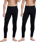 BAMBOO COOL Men's Thermal Underwear Lightweight Fleece Lined