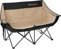 REALEAD Double Camping Chair Heavy Duty Camping Couch Support 650 lbs