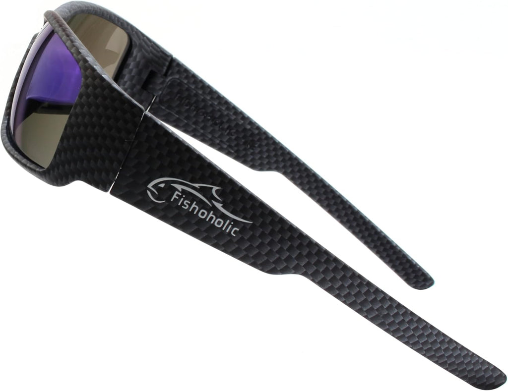 Fishoholic Polarized Fishing Sunglasses - All Day UV400 Sun Protection