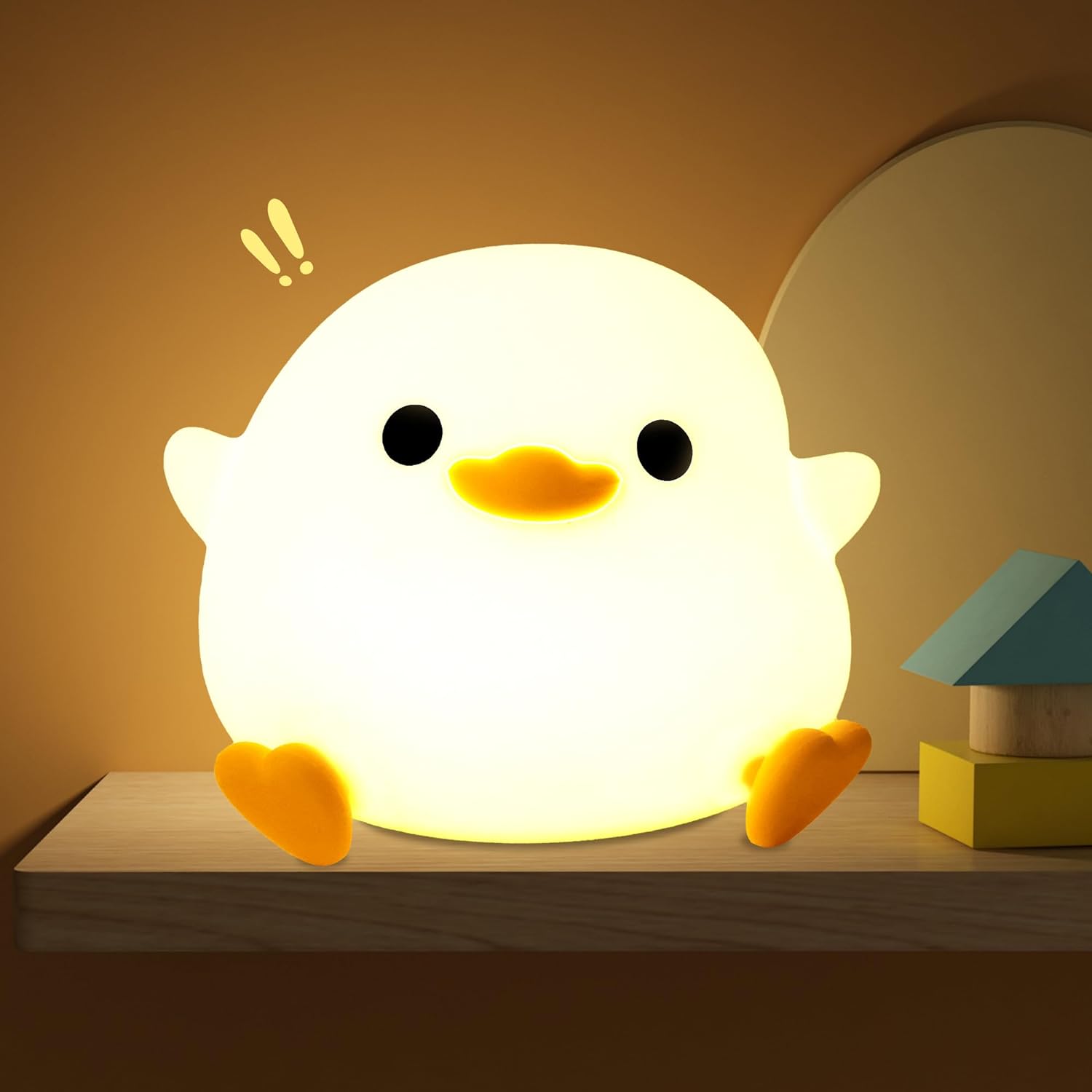 OkiyiD Capybara Night Lamp, Capybara for Loved Ones and Friends, Capybara Light Gift, ABS+SIL, Touch Control, Portable Rechargeable Dimmable, Best Choice for Gift Giving (Capybara)