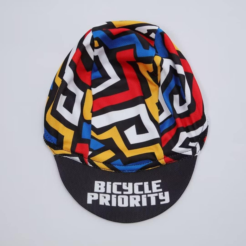 Man's Cycling Cap - Polyester Road Cycling Hat-Under Helmet - Cycling Helmet Liner Breathable&Sweat Uptake