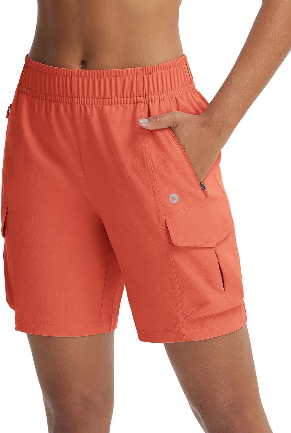 baleaf Women's Hiking Cargo Shorts Water Resistant Lightweight