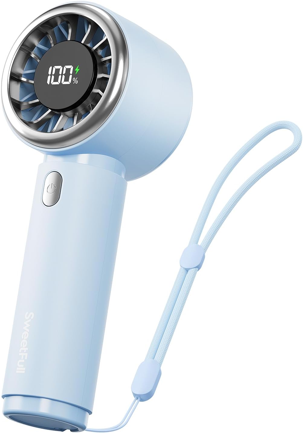 SWEETFULL Portable Handheld Fan, Mini Rechargeable Personal Hand Fan