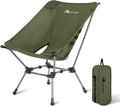 MOON LENCE Portable Camping Chair Plus, Larger & Roomier, Compact and Lightweight, Folding Chair for Backpacking Hiking Beach, Ultralight Camp Chair 330Lbs Capacity
