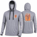 Fishing Shirts for Men,UPF50 Hooded Long Sleeve with Gaiter, Sun Protection Dry Fit Apparel, Face Mask, Fishing Clothes