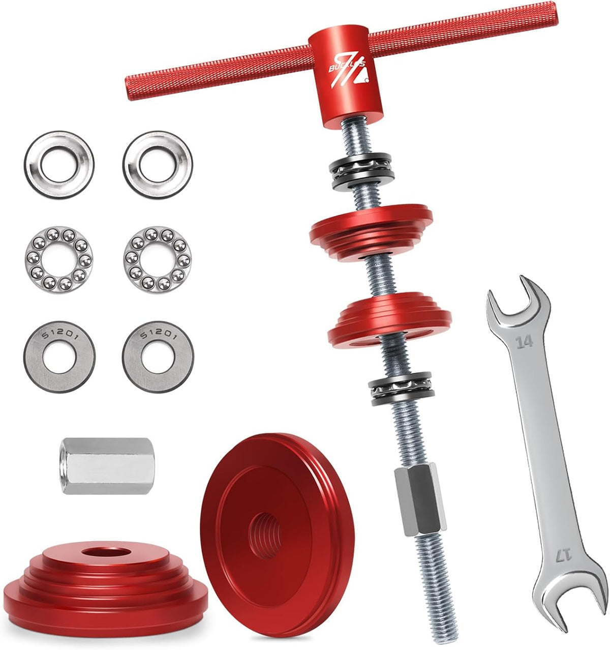 BUCKLOS Bike Headset Bottom Bracket Bearing Press-in Install Tool Kit