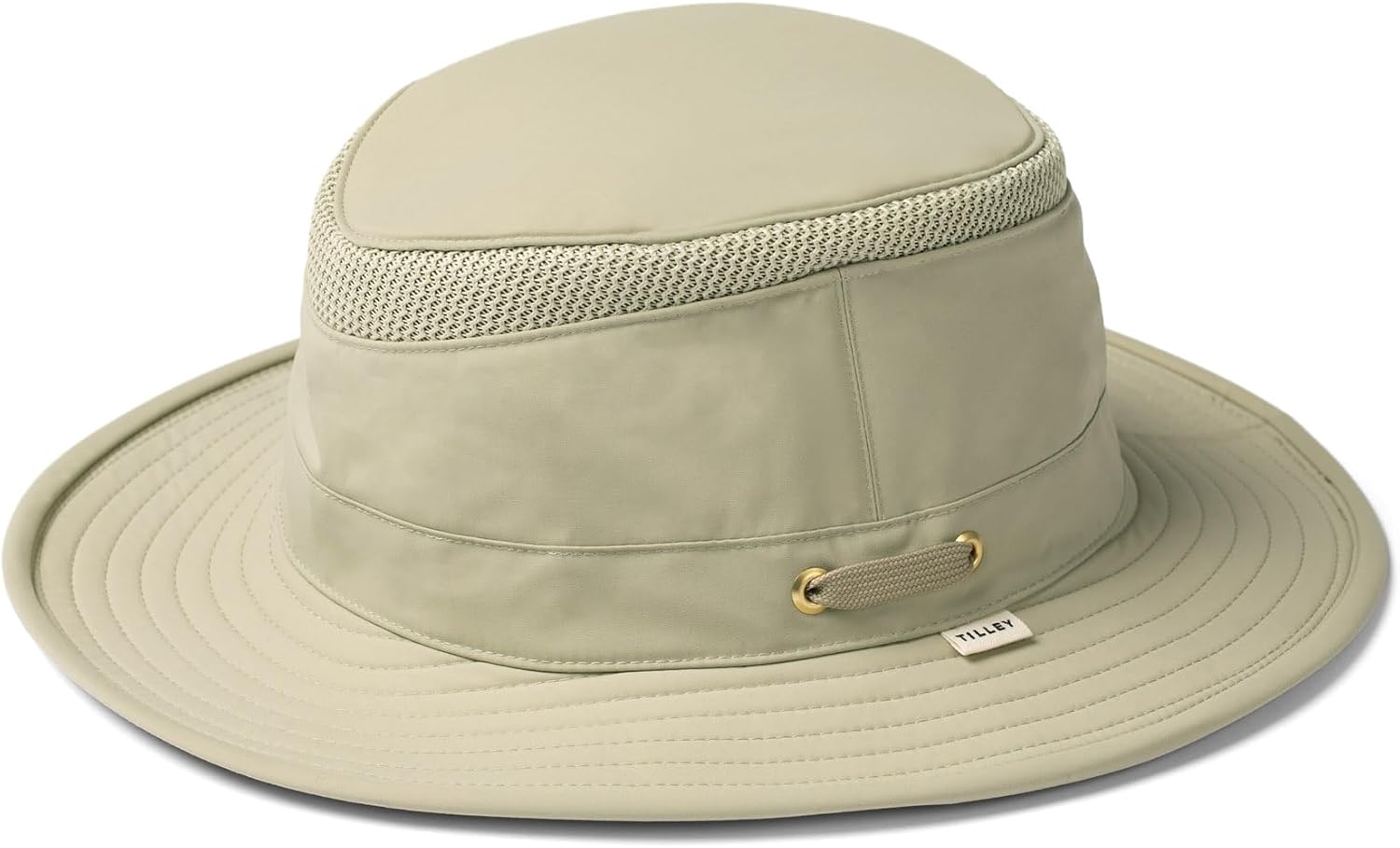 Tilley Womens Ltm5 Airflo Medium Brim Recycled Sun Hat, Olive, 7.75 US