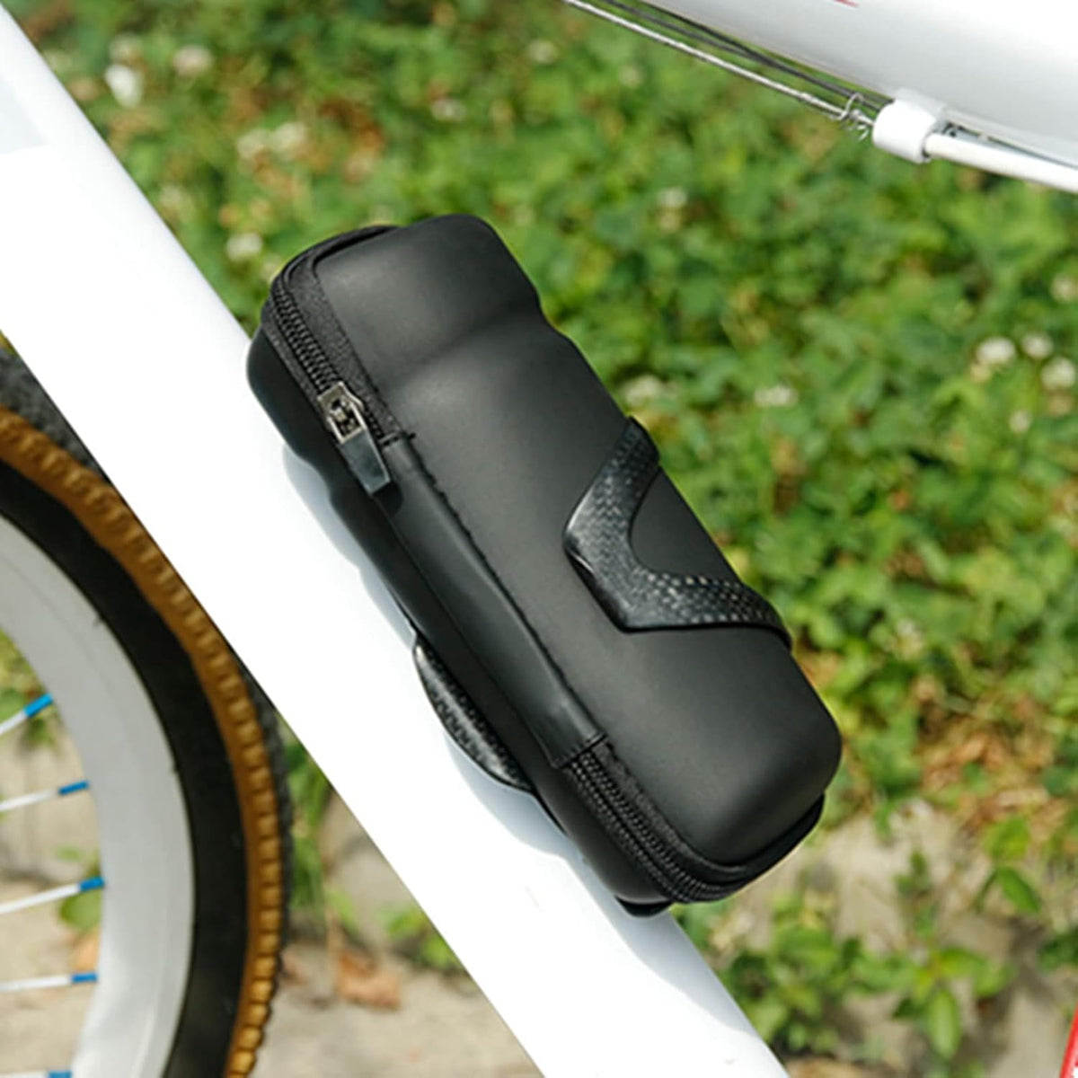 Bicycle Tool Storage Bag, Bike Repair Tool Pod with Sealed Zipper, Bike Tire Repair Kit Bag for Bicycle Water Bottle Cage, Maintenance Kit for Cycling, MTB, Mountain, Road Bicycle
