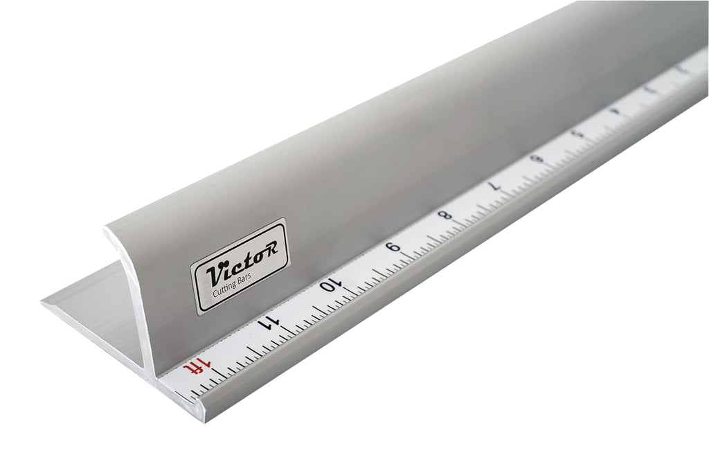 Victor 12-Inch Professional Aluminum Safety Ruler Durable Safety