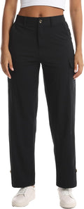 Women's Lightweight Hiking Work Cargo Pants with 5 Pockets Outdoor