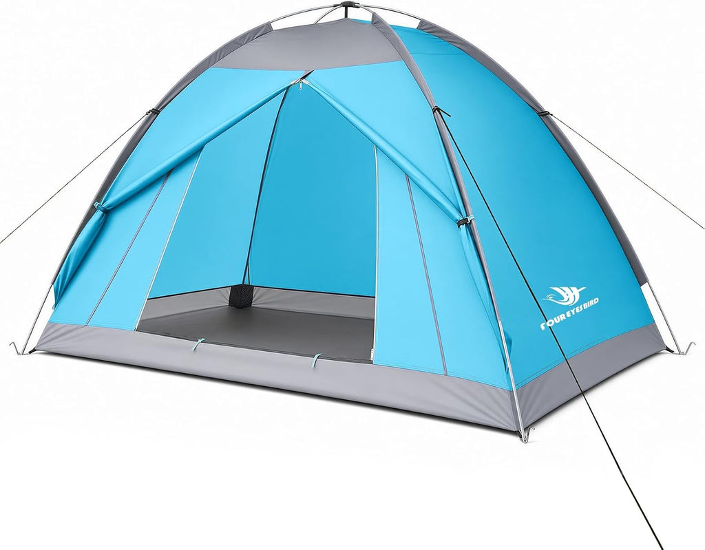 7.2 × 4 × 4 Feet Single Backpack Tent, Waterproof Camping and Hiking Tent can be Used by One Person, Light and Durable