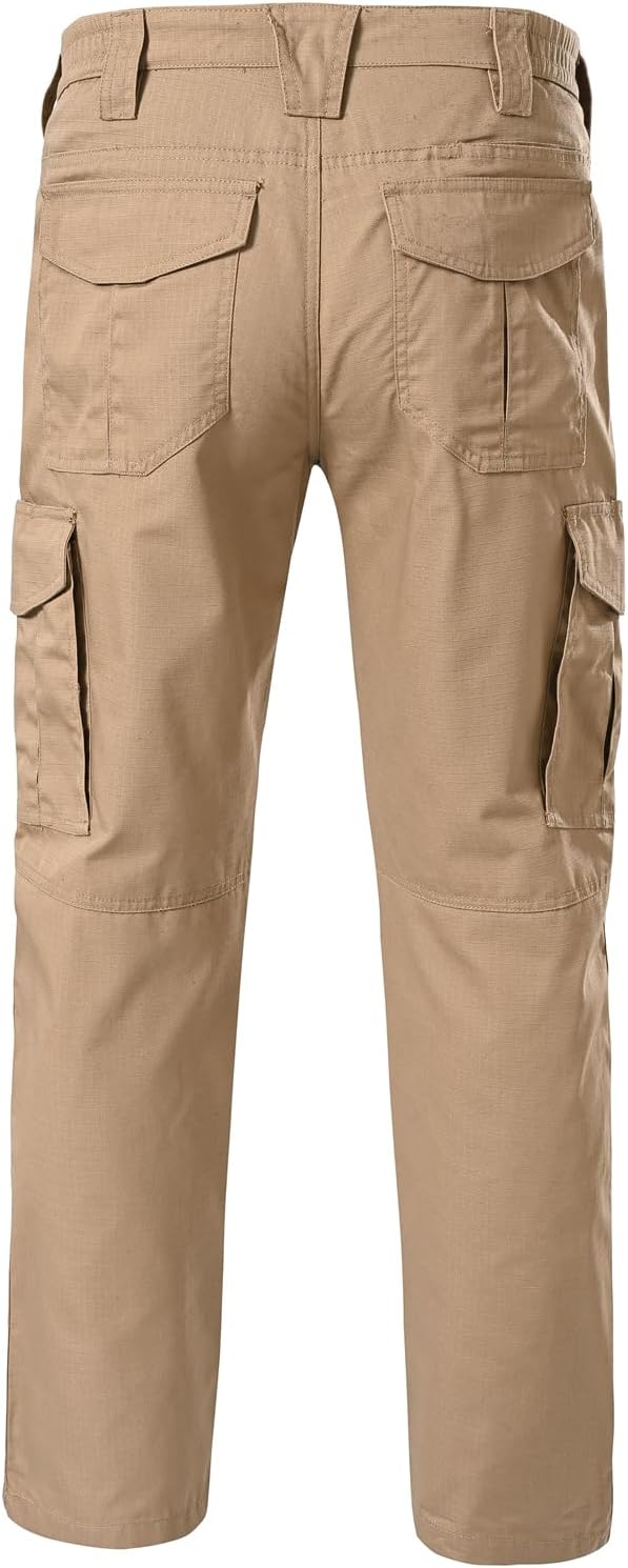 CNBQDD Mens Work Pants Cargo Tactical Construction for Men Ripstop Waterproof Lightweight Outdoor Hiking with Pockets