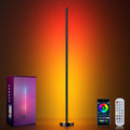 OIYN Smart RGBICW LED Corner Floor Lamp - 16 Million DIY Colors, 68+ Scenes, Music Sync, App & Remote Control, Color-Changing Ambient Lighting for Living Rooms, Bedrooms, and Gaming Rooms