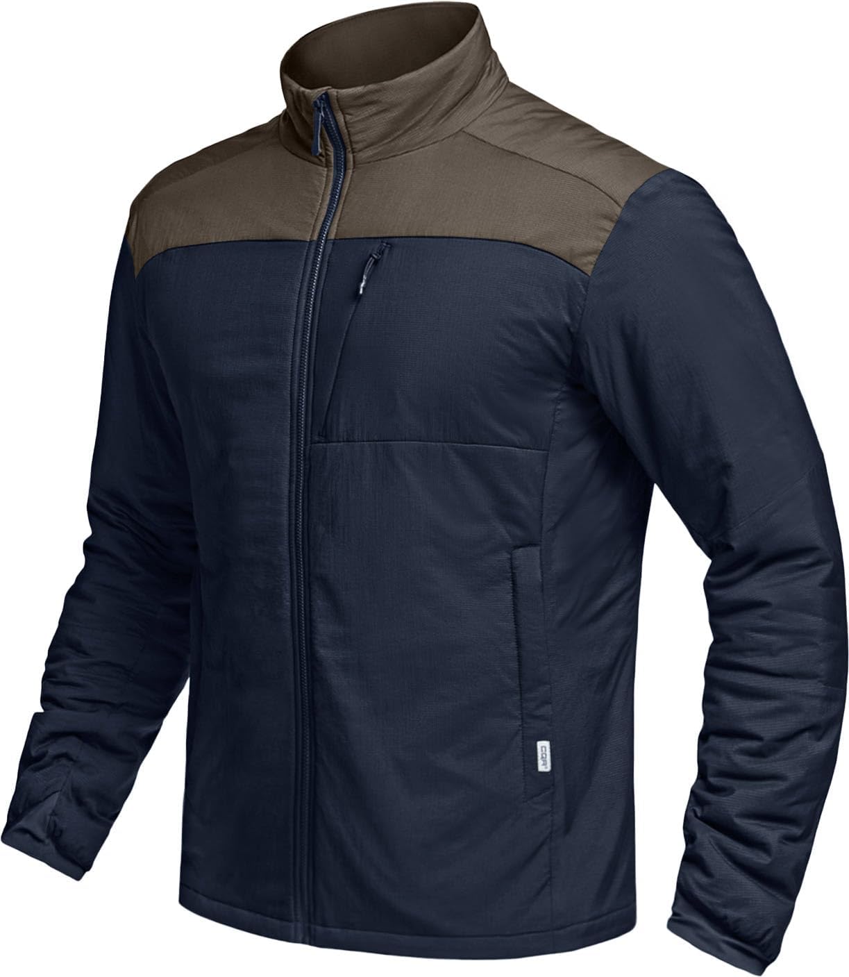 CQR Men's Lightweight Warm Insulated Jacket, Windproof Water Resistant Winter Active Coat for Hiking Work Outdoor Tactical