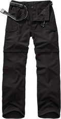 linlon Boy Scout Pants Hiking Mens Convertible Zip Off Safari Fishing