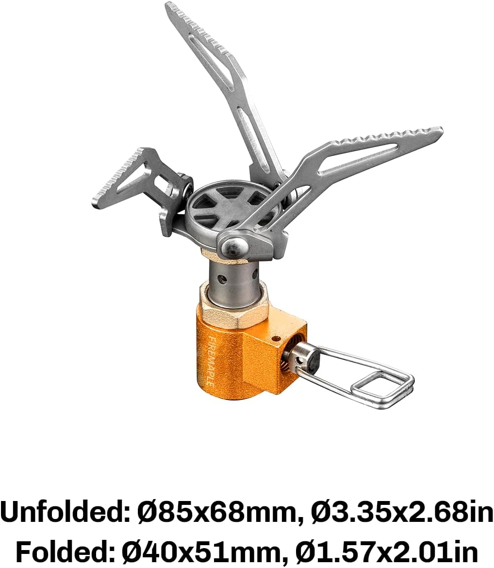 Fire-Maple FMS-300T Portable Camping Stove Ultra Light Titanium Gas Stove