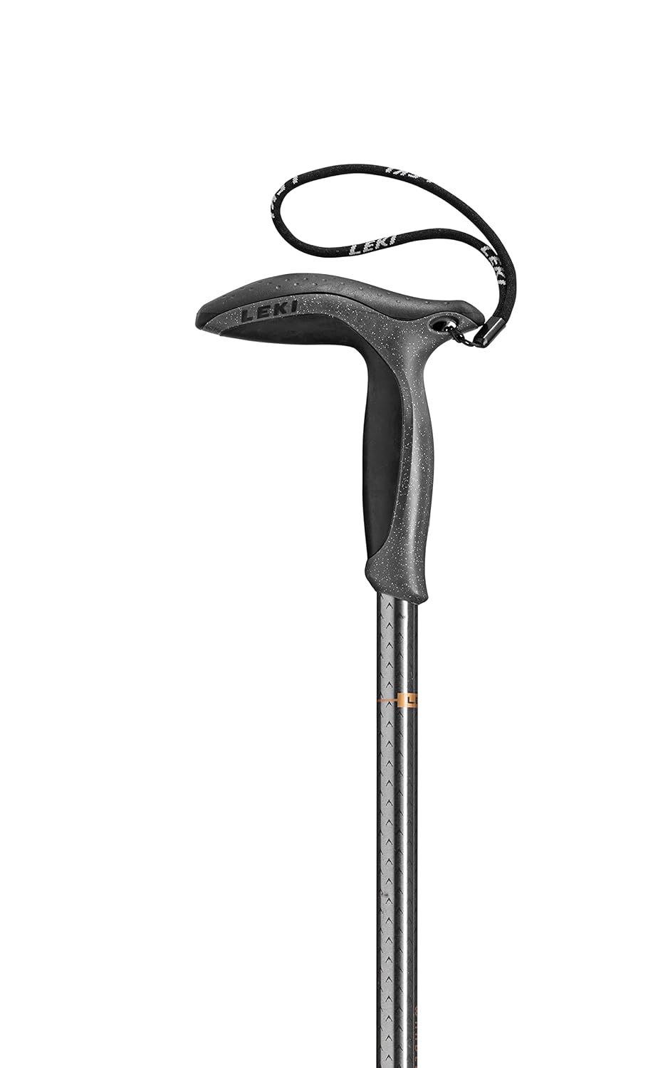 LEKI Wanderfreund Makalu Trekking Pole (Single)-Black-Anthr-Copper-90-120cm | Aluminum, Adjustable, Lightweight Hiking Stick