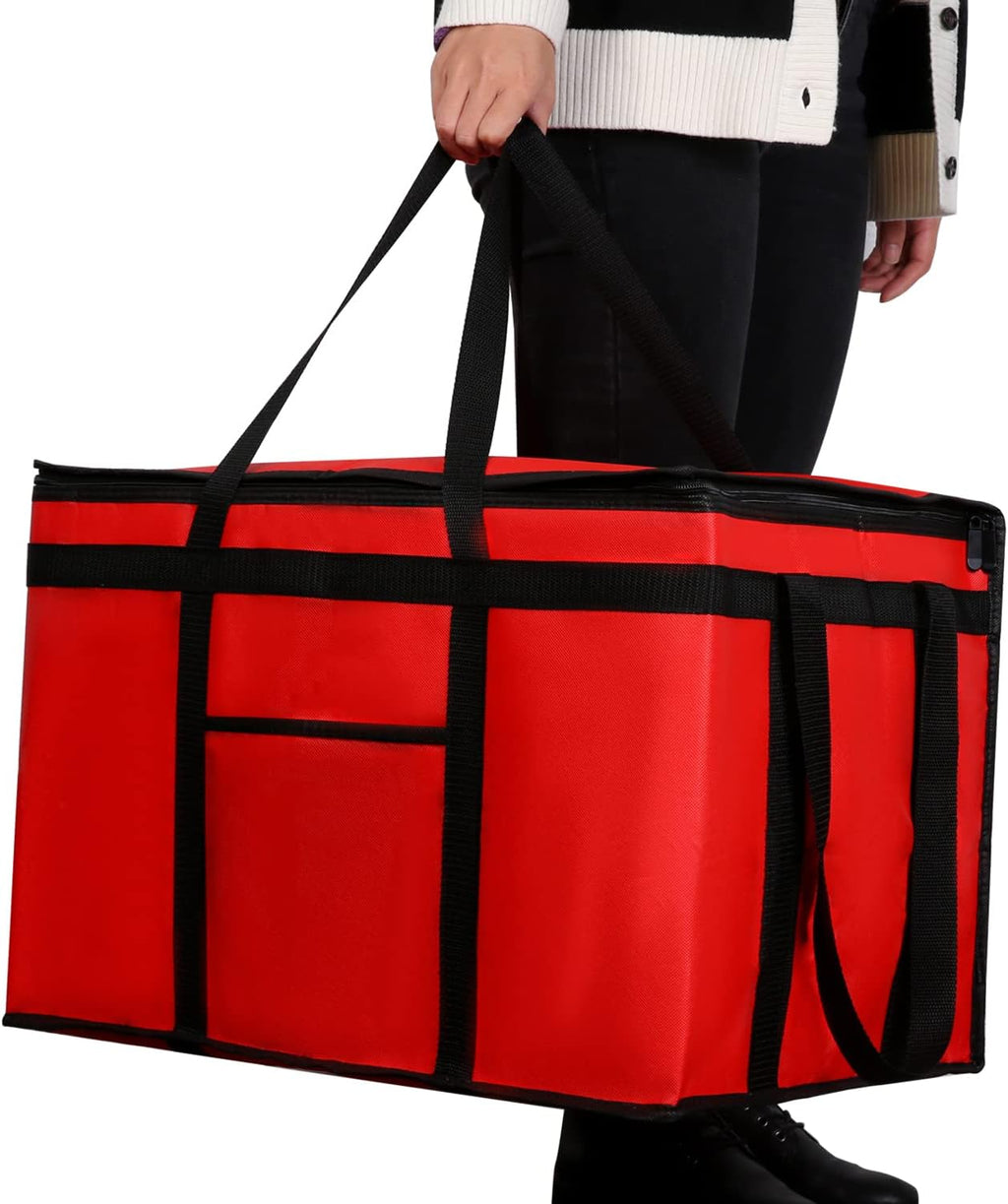musbus XXXL Insulated Food Delivery Bag Cooler Bags Keep Food Warm Catering