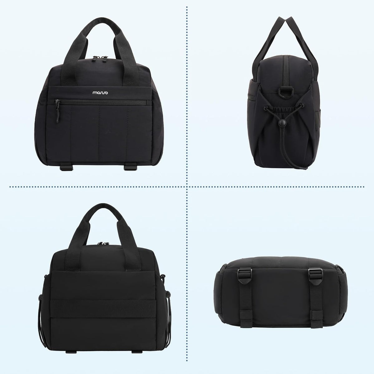 MOSISO Camera Bag, Photography Shoulder Bag Padded Camera Case, Black