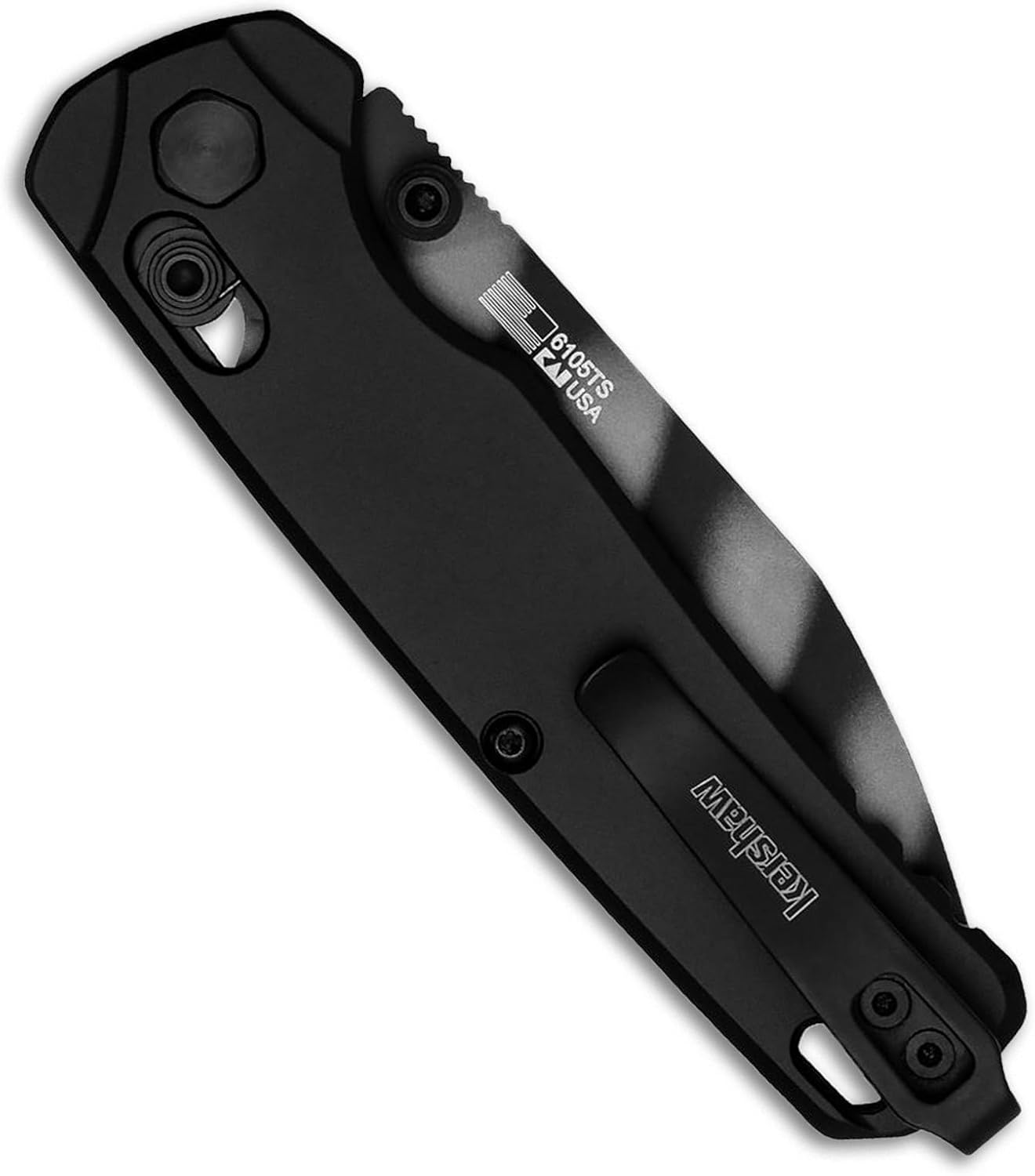 Kershaw Bel Air Pocket Knife, Made in The USA, 3.1 inch CPM MagnaCut Steel Blade, EDC Design, Duralock Locking Mechanism, Manual Folder, Pocketclip