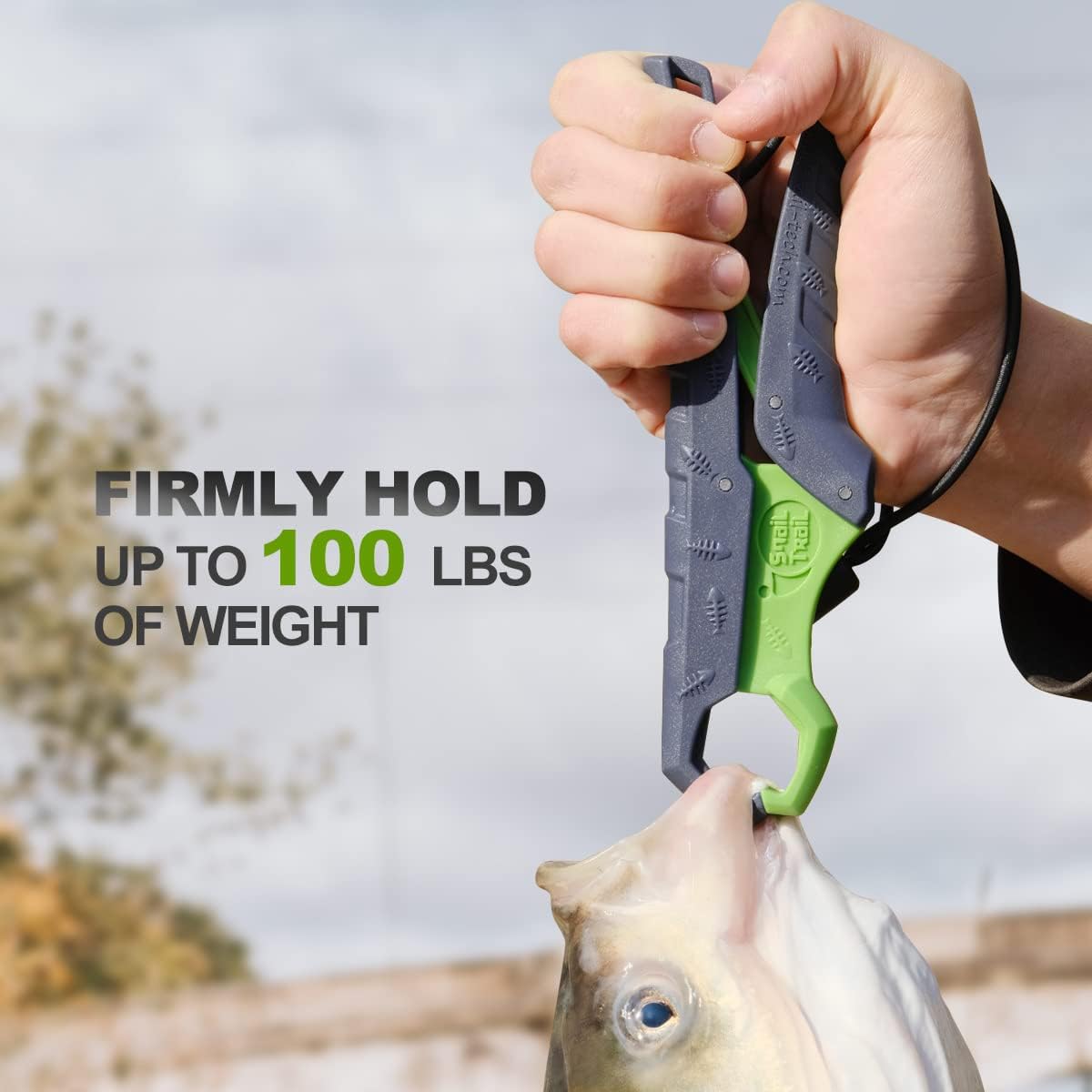 SNAIL TRAIL 7.5''/9'' Floating Fish Gripper with Lanyard