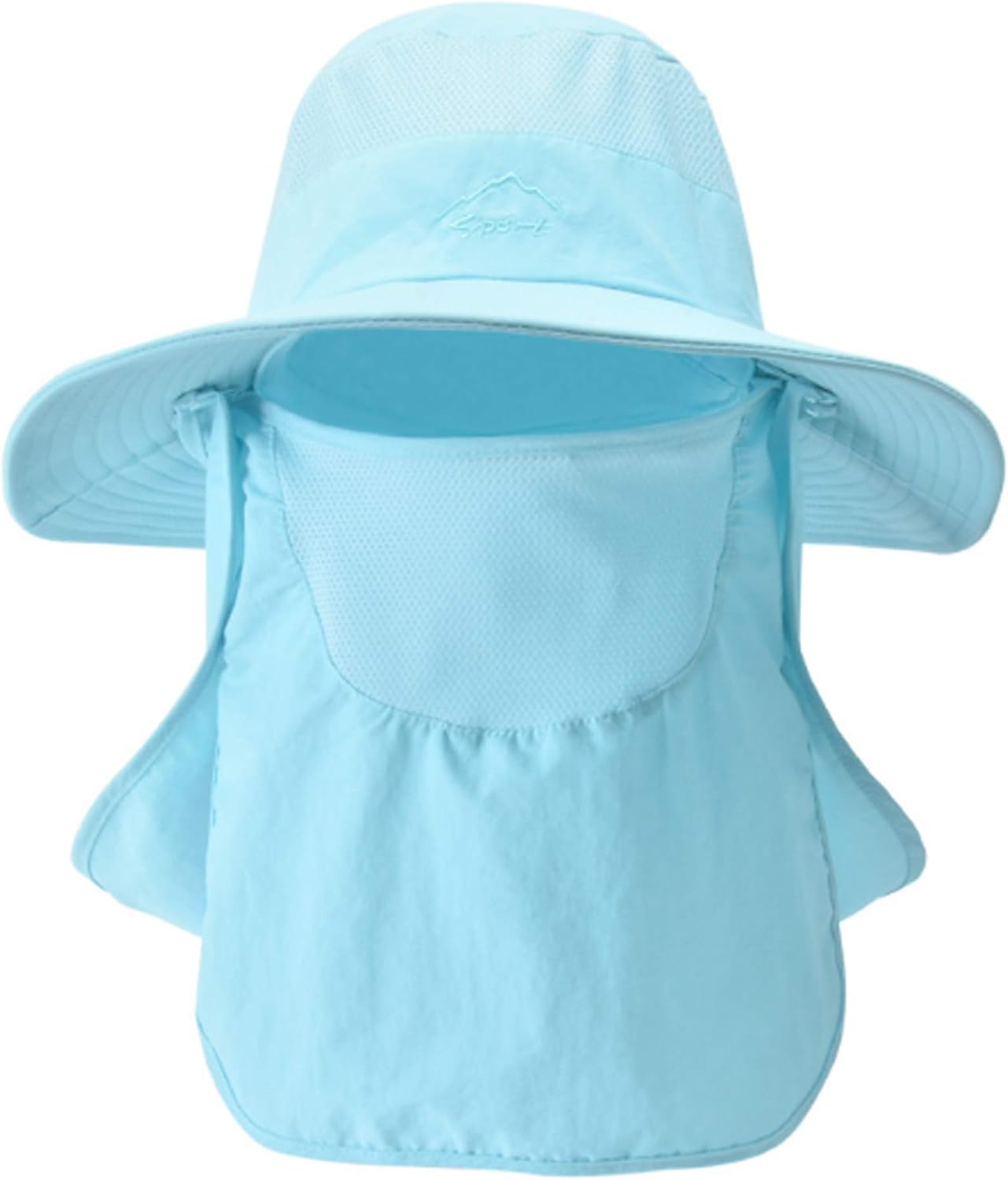 Fishing Hat for Men & Women, Sun Protection Hat with Face Cover & Neck Flap