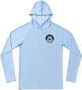 Outdoor Performance Hoodie, Lightweight Micro Mesh Hooded Shirt with 4-Way Stretch for Hiking Fishing Gym