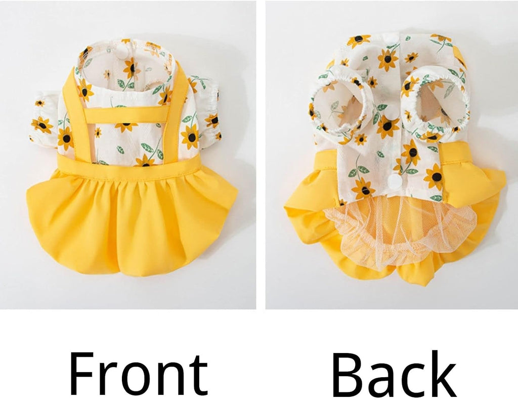 Dog Dress Dog Princess Dresses Outfit Puppy Dog Skirt Lace Shining Embroiderd Bowknot Pet Clothes Girl for Wedding Birthday Party Cat Apparel