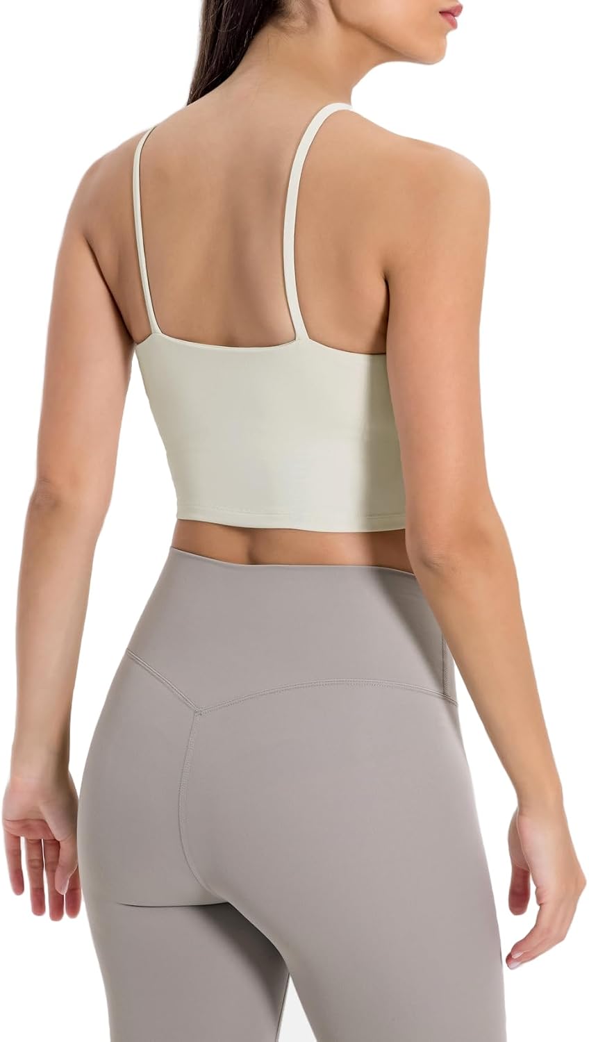Lemedy Women Padded Sports Bra Yoga Tank Top