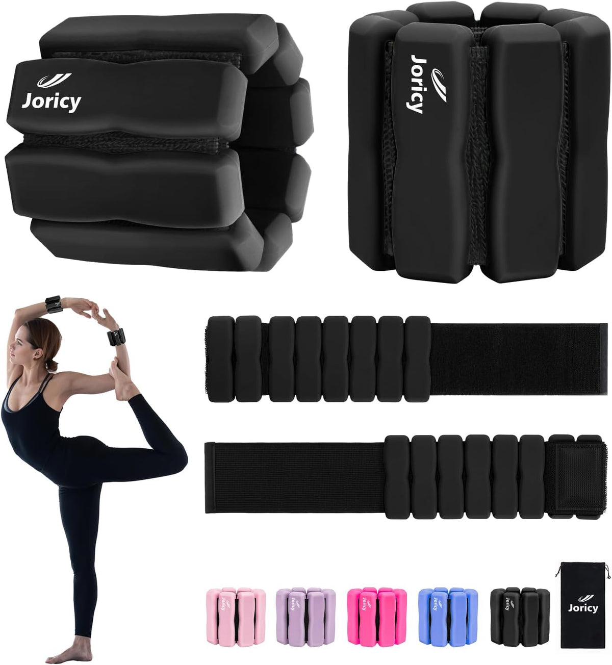 Ankle Wrist Weights for Women Men A Pair of 2lbs/3lbs/4lbs