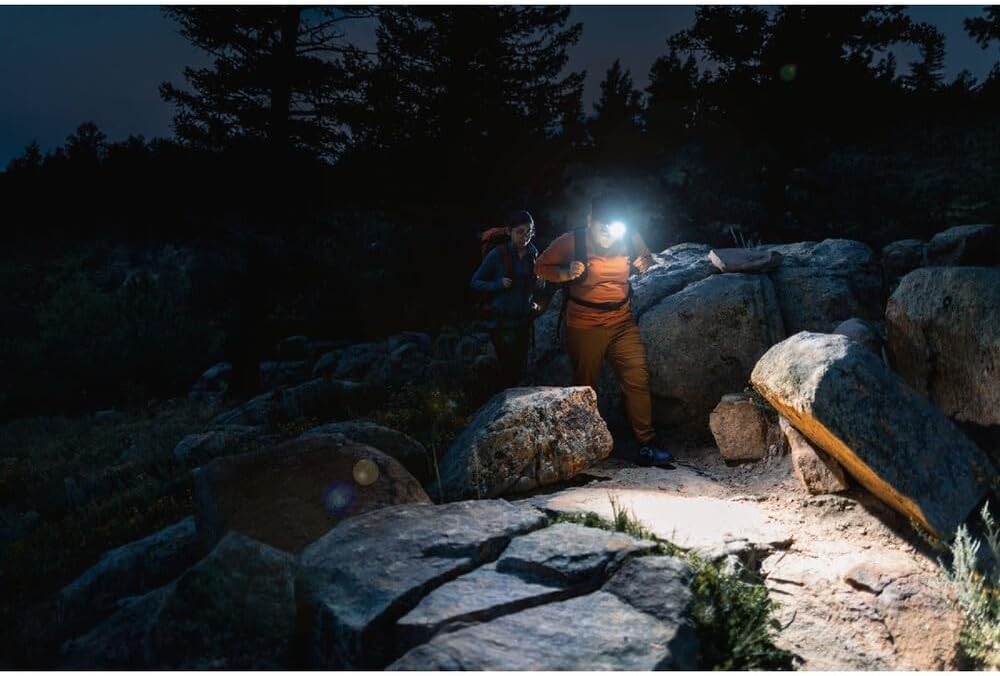 NEBO Transcend 1500 Rechargeable Headlamp | 1,500 Lumens, 5 Light Modes, Detachable Magnetic Work Lamp, Waterproof, Bright LED Head Light for Hiking & Camping, Includes USB Charging Cable