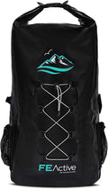 FE Active Dry Bag Waterproof Backpack - 30L Eco Friendly Bag for Men & Women for Fishing, Travel, Hiking, Beach & Survival Gear. Storage for Camera & Camping Accessories | Designed in California, USA