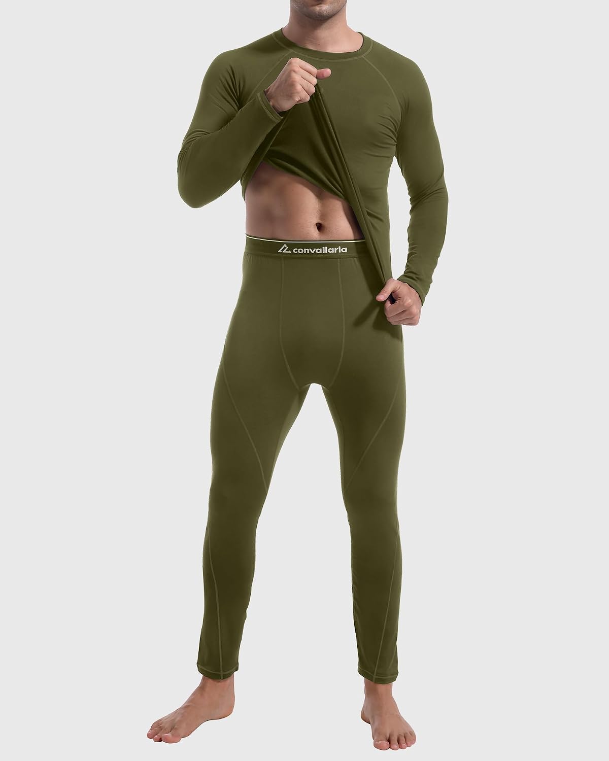 Mens Thermal Underwear Long Johns Base Layer Set Cold Weather 1/2/3 Pack