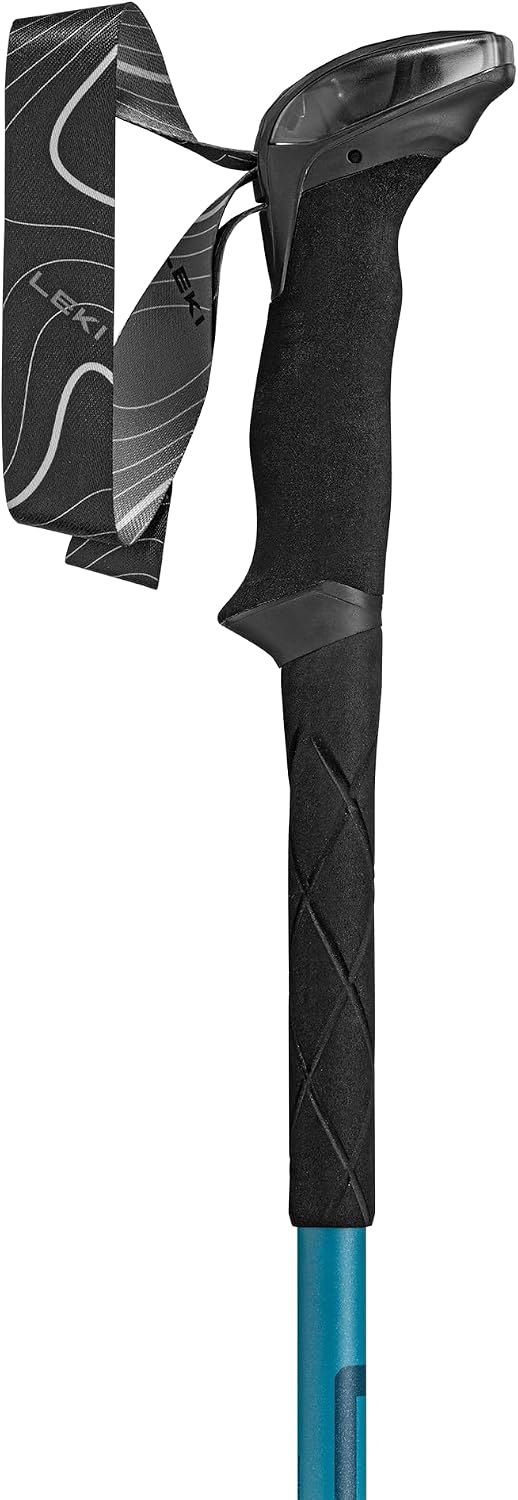 LEKI Makalu Lite AS Trekking Poles | Aluminum, Adjustable, Collapsible, Lightweight Hiking Sticks, Anti-Shock Performance