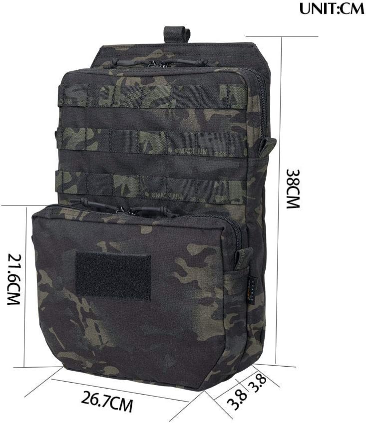 EXCELLENT ELITE SPANKER Tactical MOLLE Hydration Pack for 3L Water Bladder