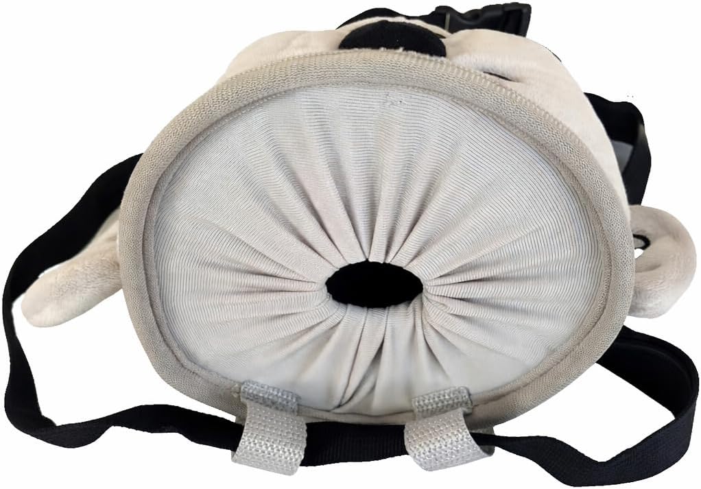 Chalk Bag for Rock Climbing - Bouldering Chalk Bucket with Quick-Clip Belt, Zipper Pocket and Brush Holder - Koala