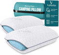 Vaverto Camping Pillow, Backpacking Memory Foam Travel Pillow 2-Pack
