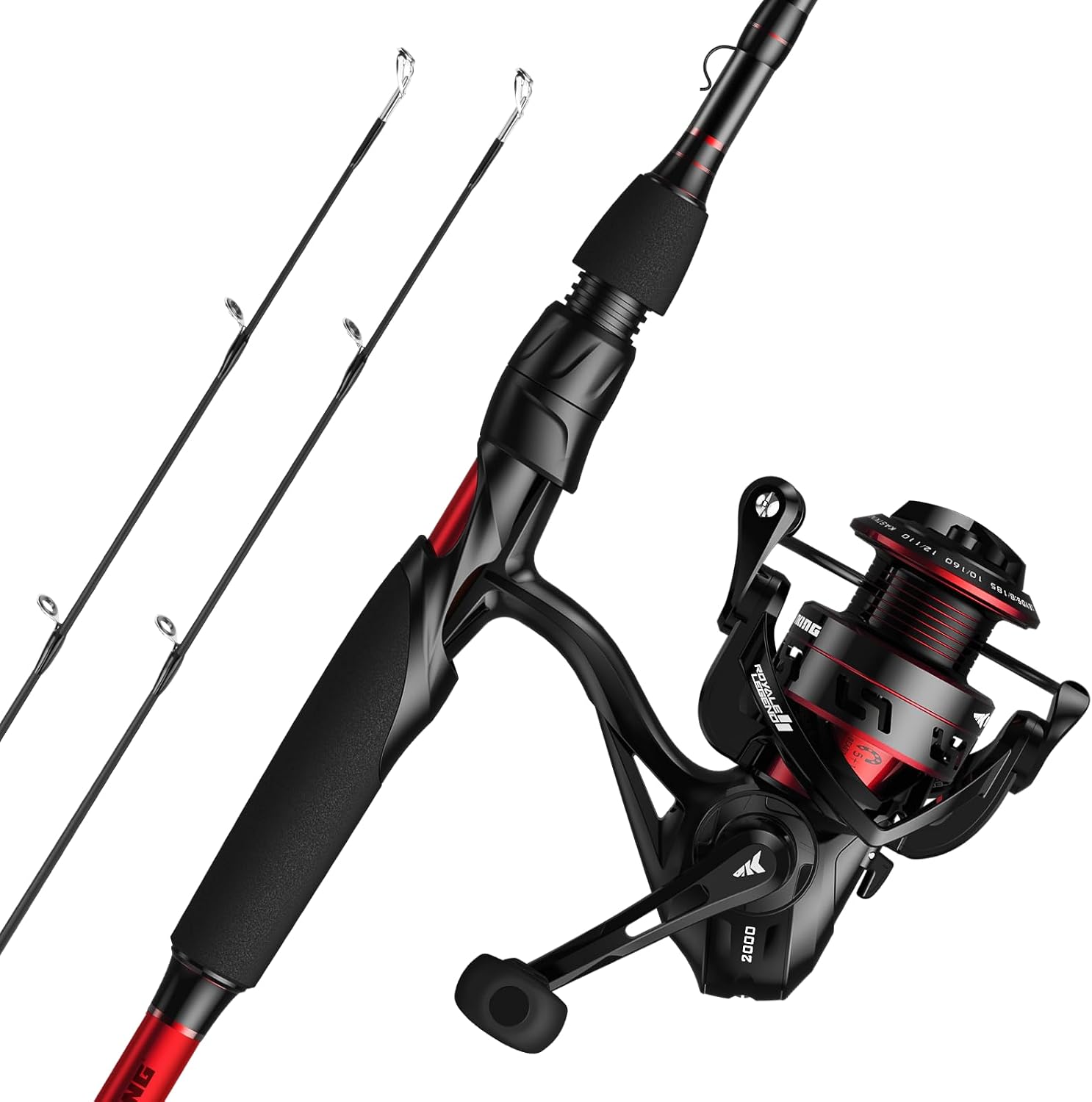 KastKing Royale Legend II Twin Tip Fishing Rod and Reel Combo