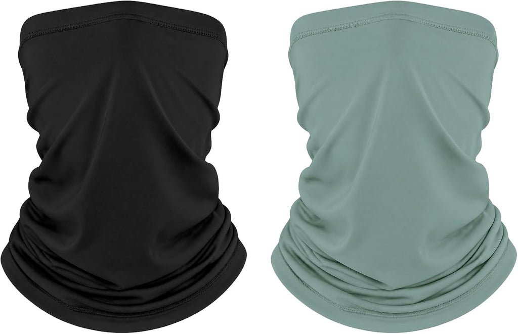 netdraw Unisex UPF 50+ Bamboo Viscose Neck Gaiter 2 Pack