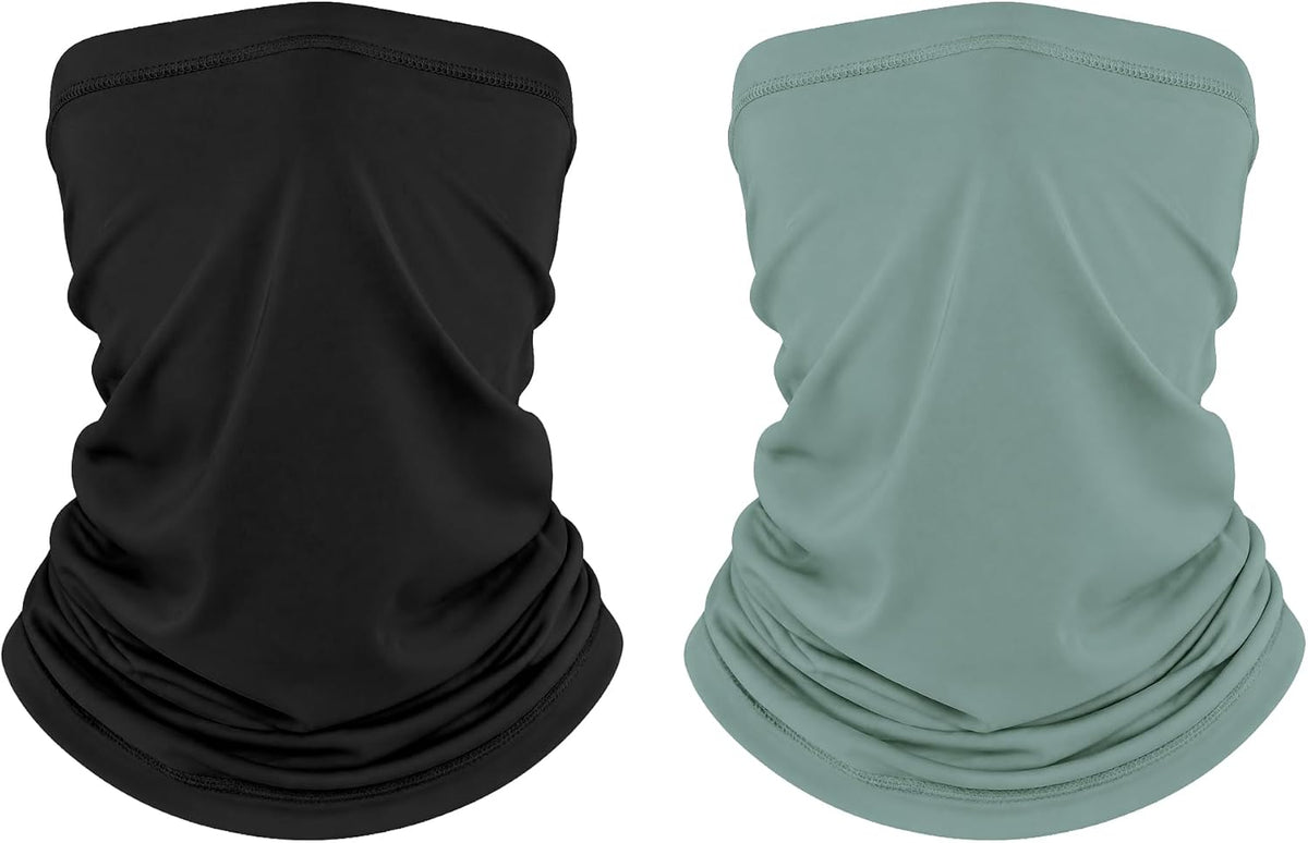 netdraw Unisex UPF 50+ Bamboo Viscose Neck Gaiter 2 Pack