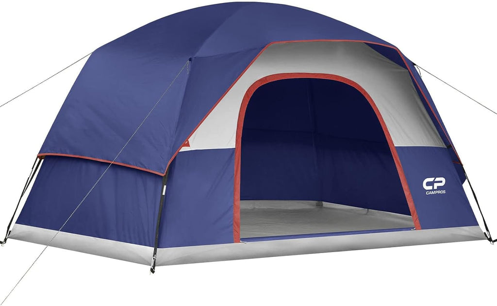 CAMPROS CP Tents for Camping 2/4/6 Person, Waterproof Windproof Dome Tent
