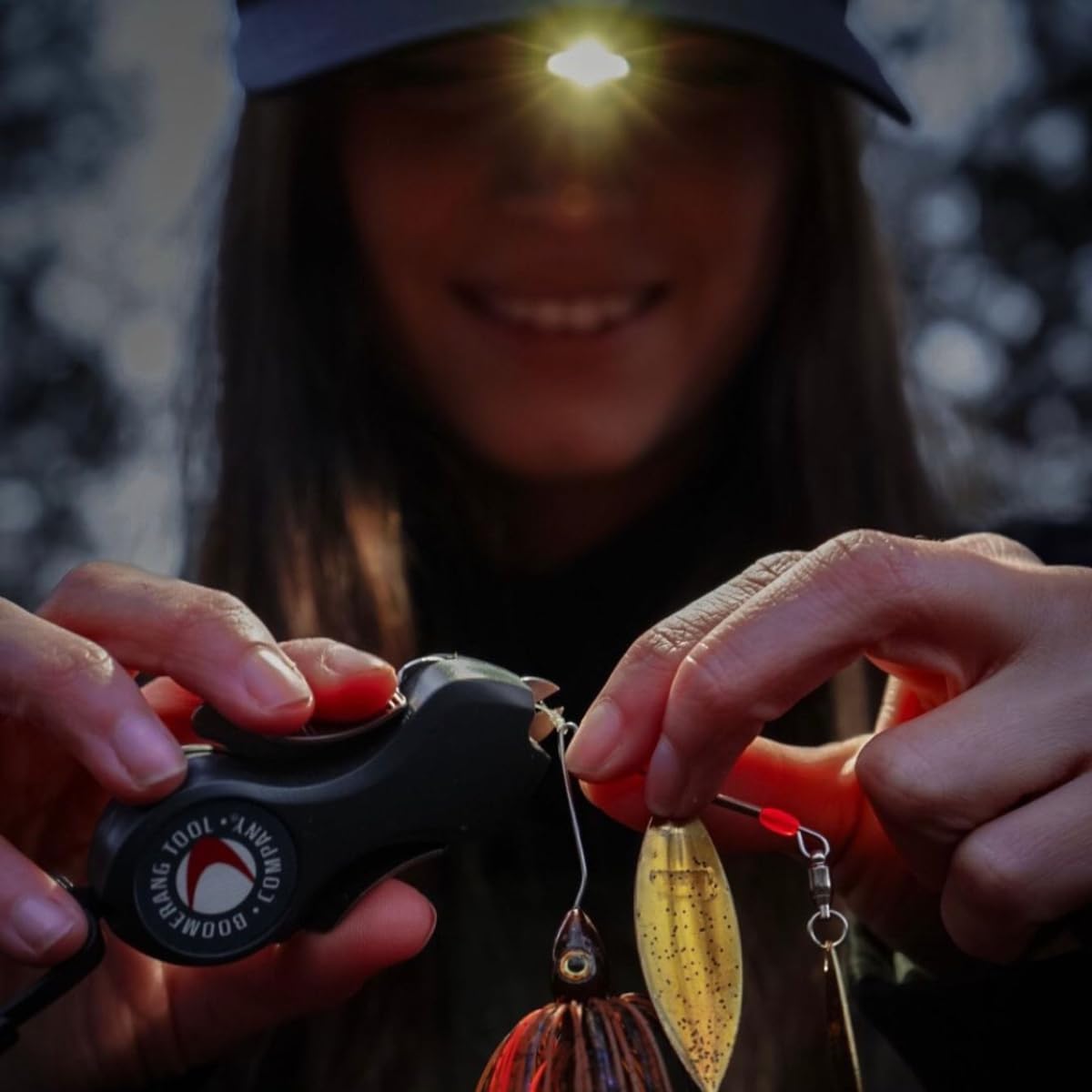 LED Hat Light - POWERCAP Baseball Cap with Light Built in - LED Cap Visor Light with Bright Headlight and IPX4 Rating