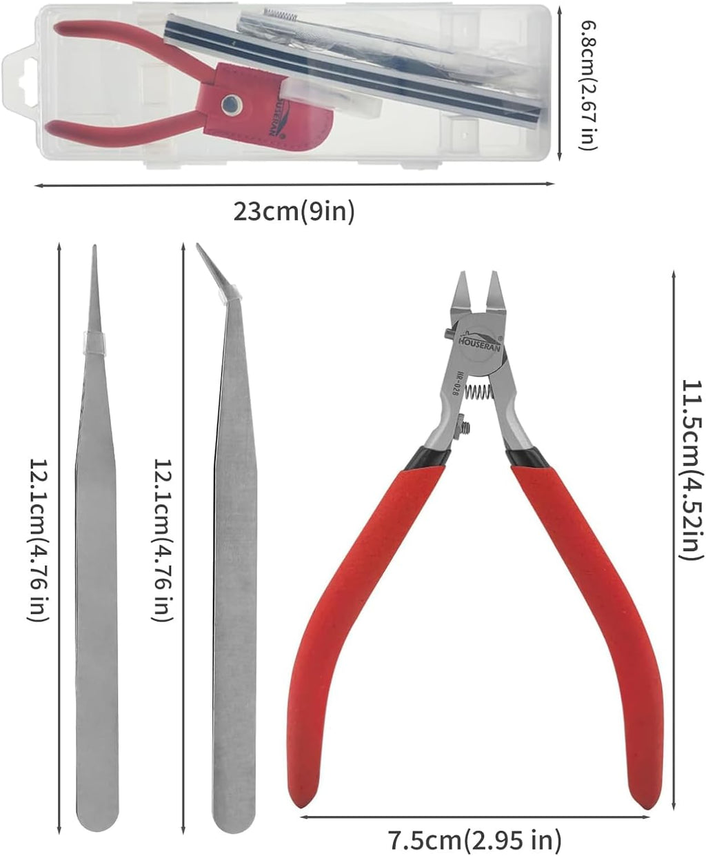 4.7inch Model Nippers with Single Blade, Modeling Tool Kits